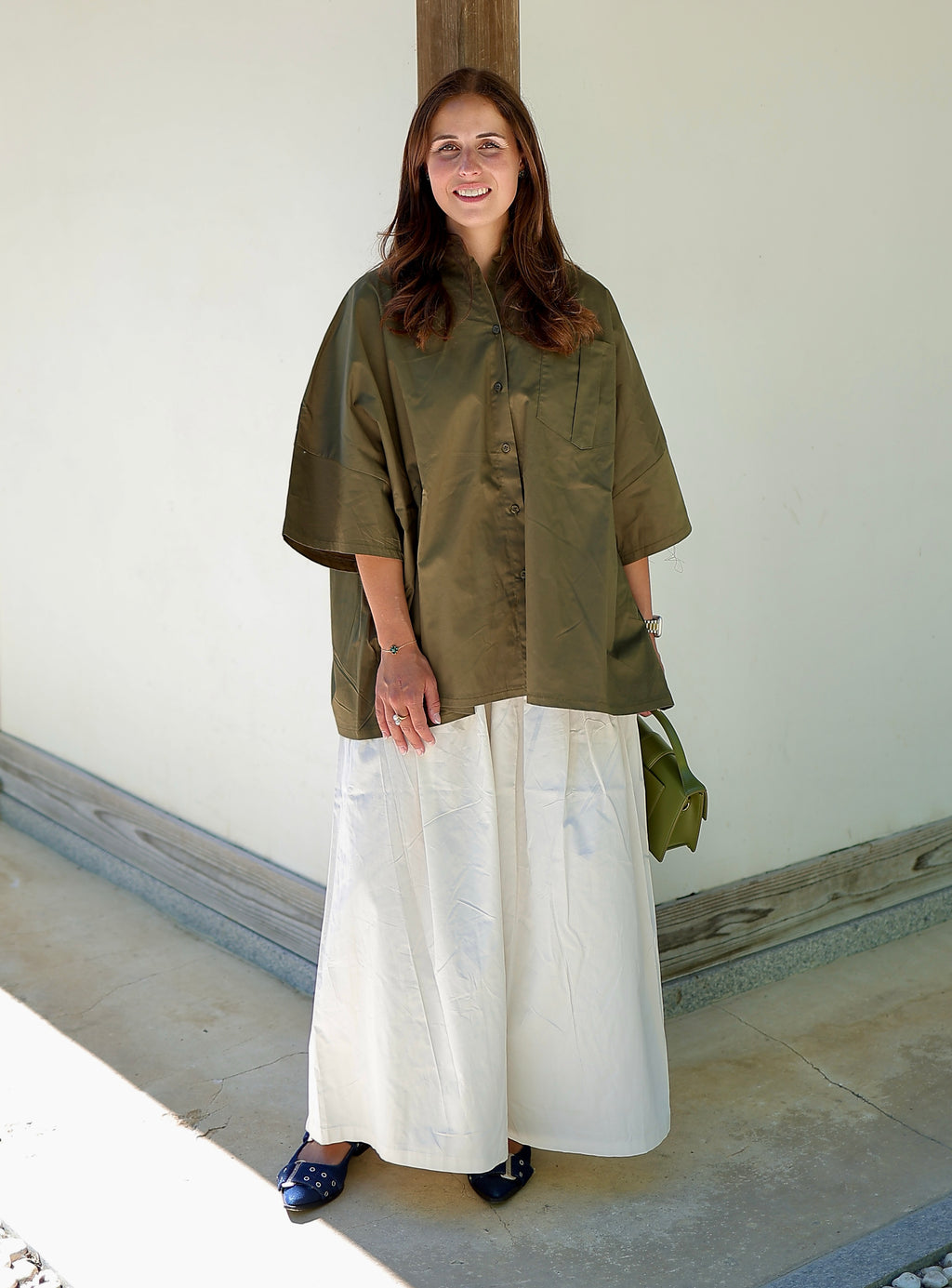 Rowan Blouse - Khaki