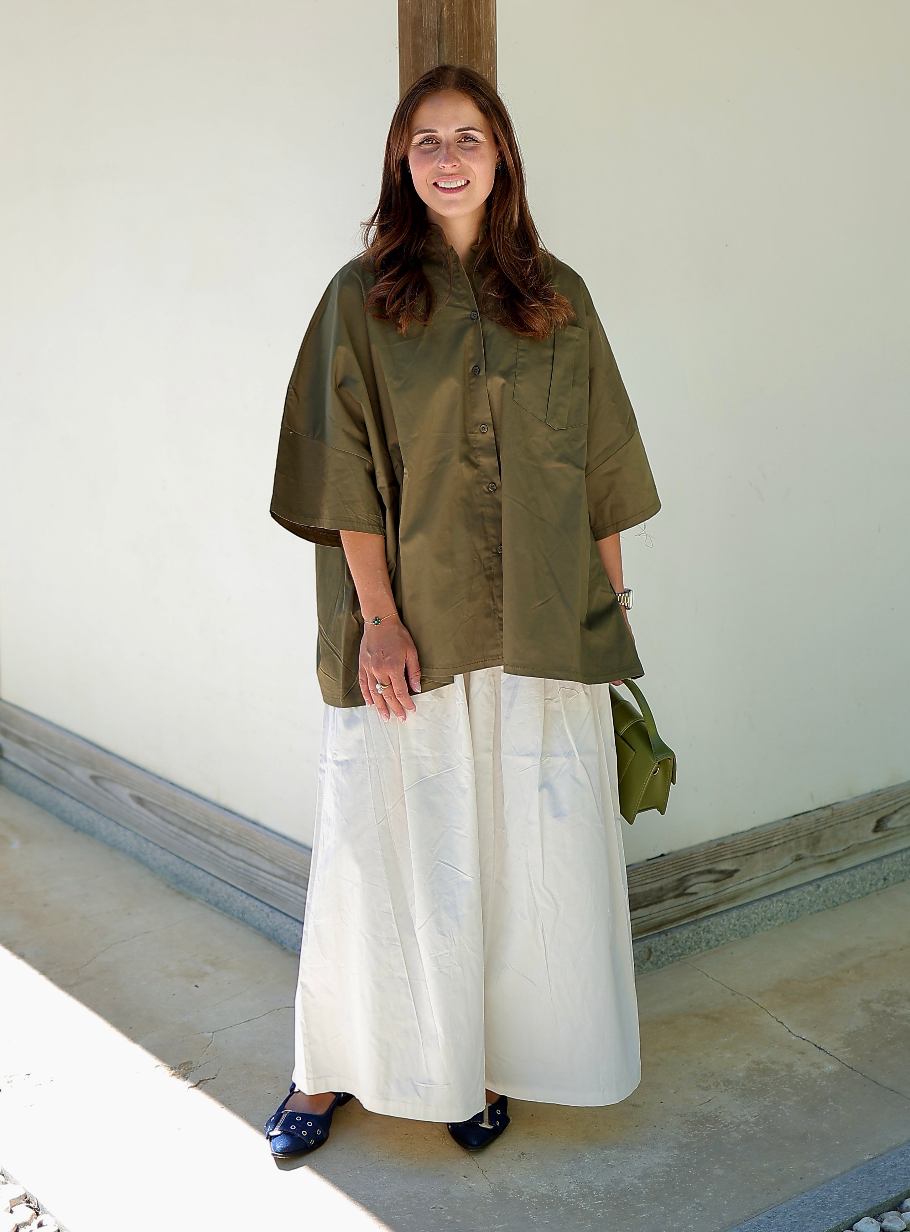 Rowan Blouse - Khaki