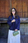 Elodie Blouse - Navy