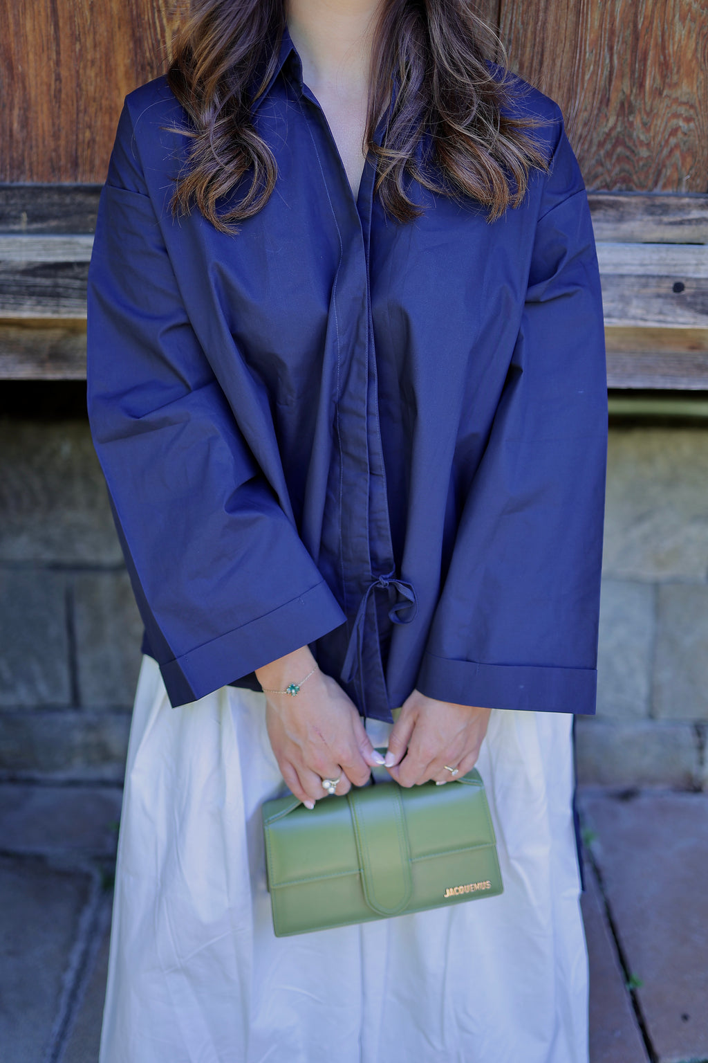 Elodie Blouse - Navy