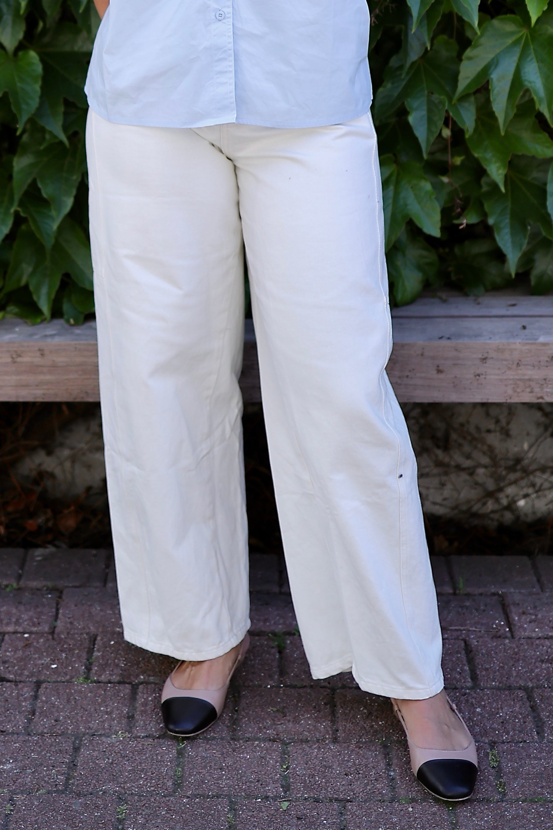 Camille Pants - Ecru