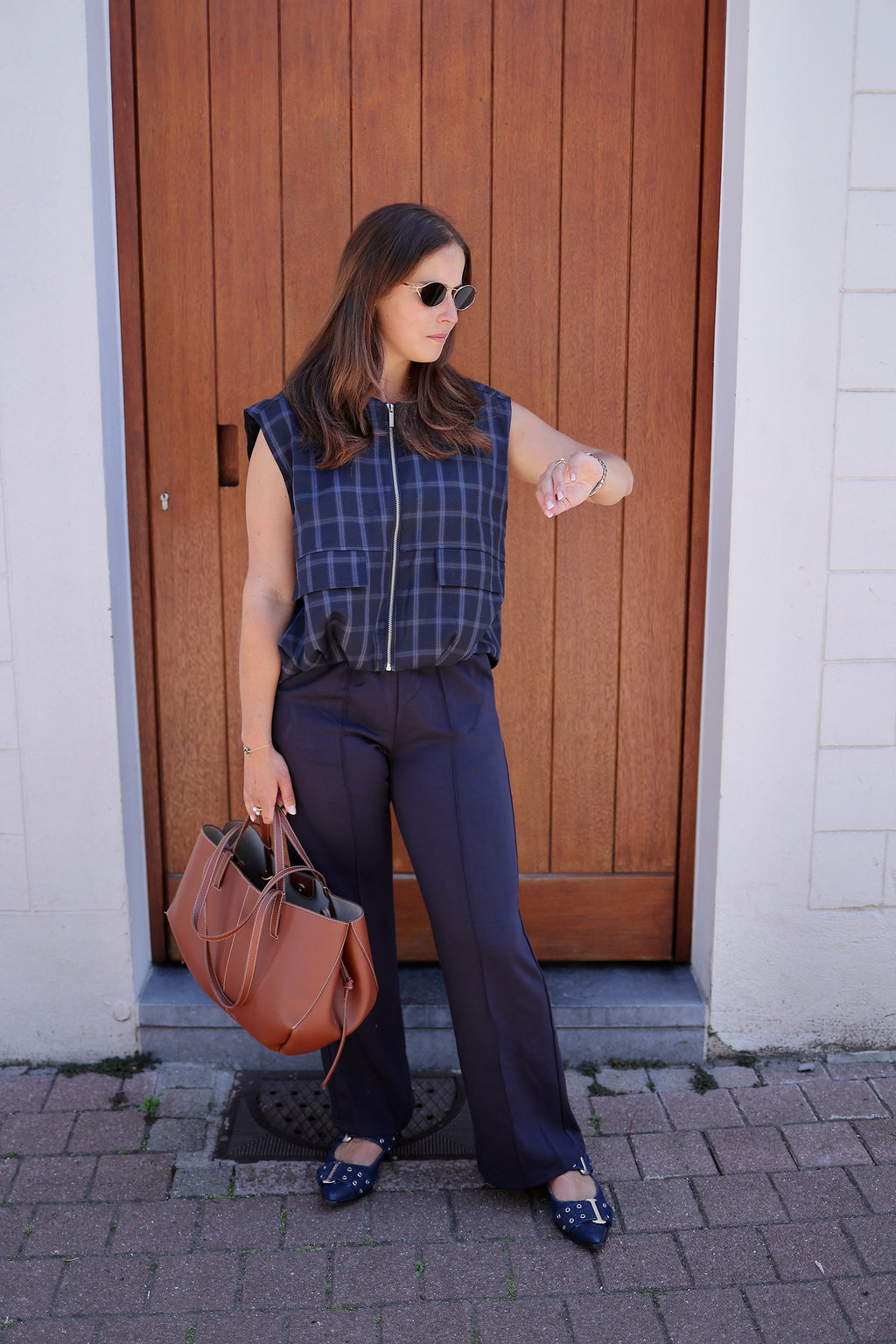 Harper Trousers - Navy