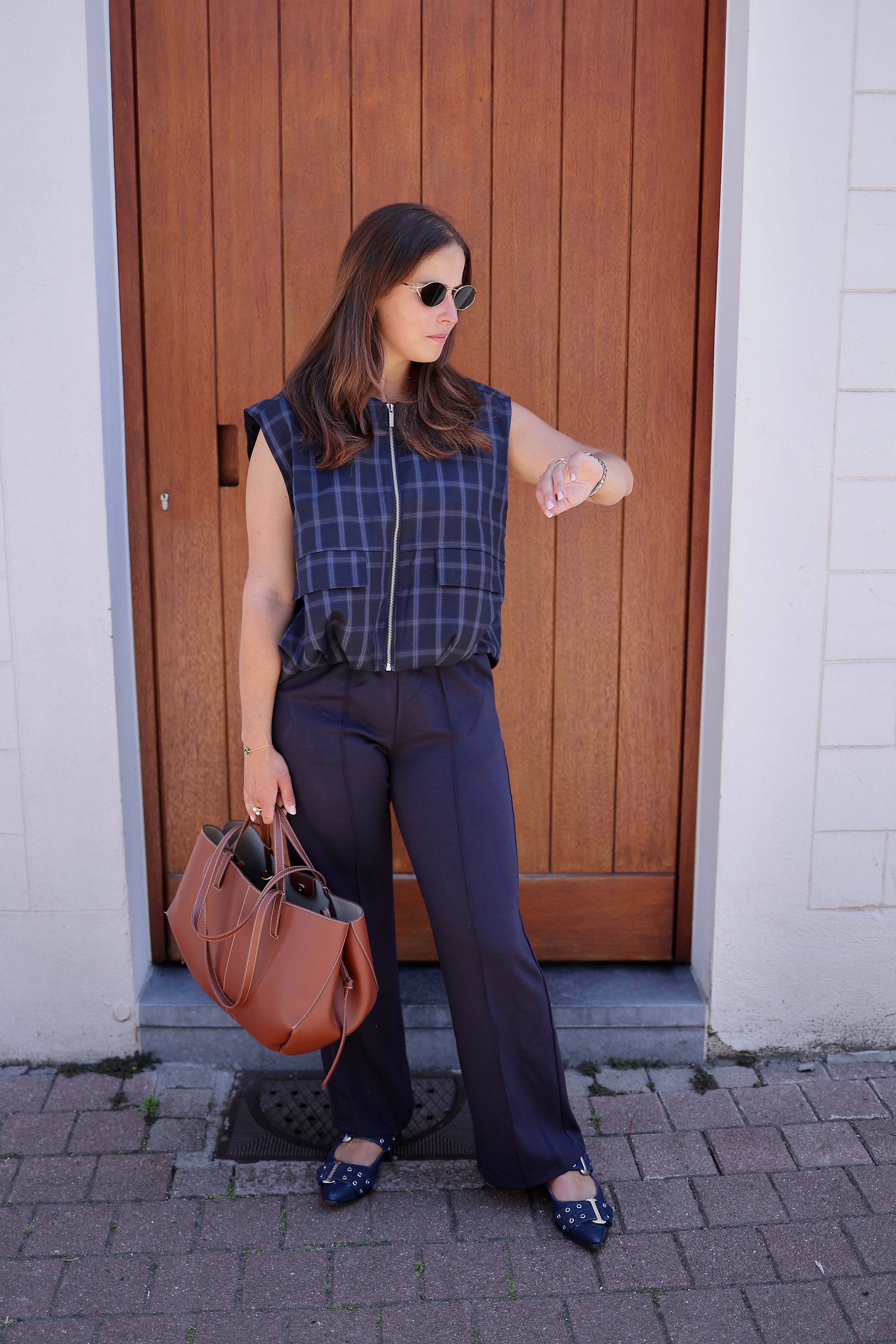 Harper Trousers - Navy