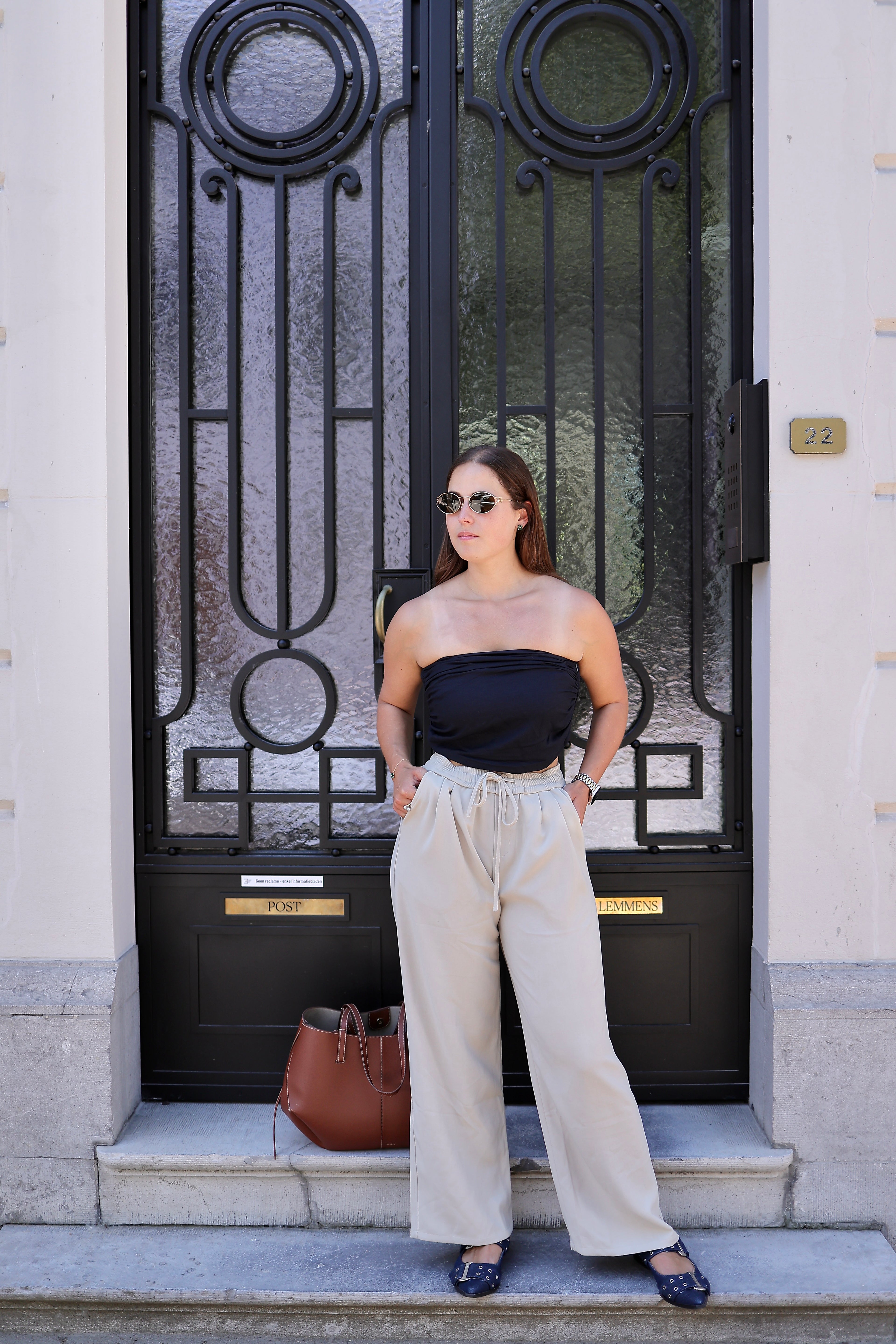 Luna Tube Top - Navy