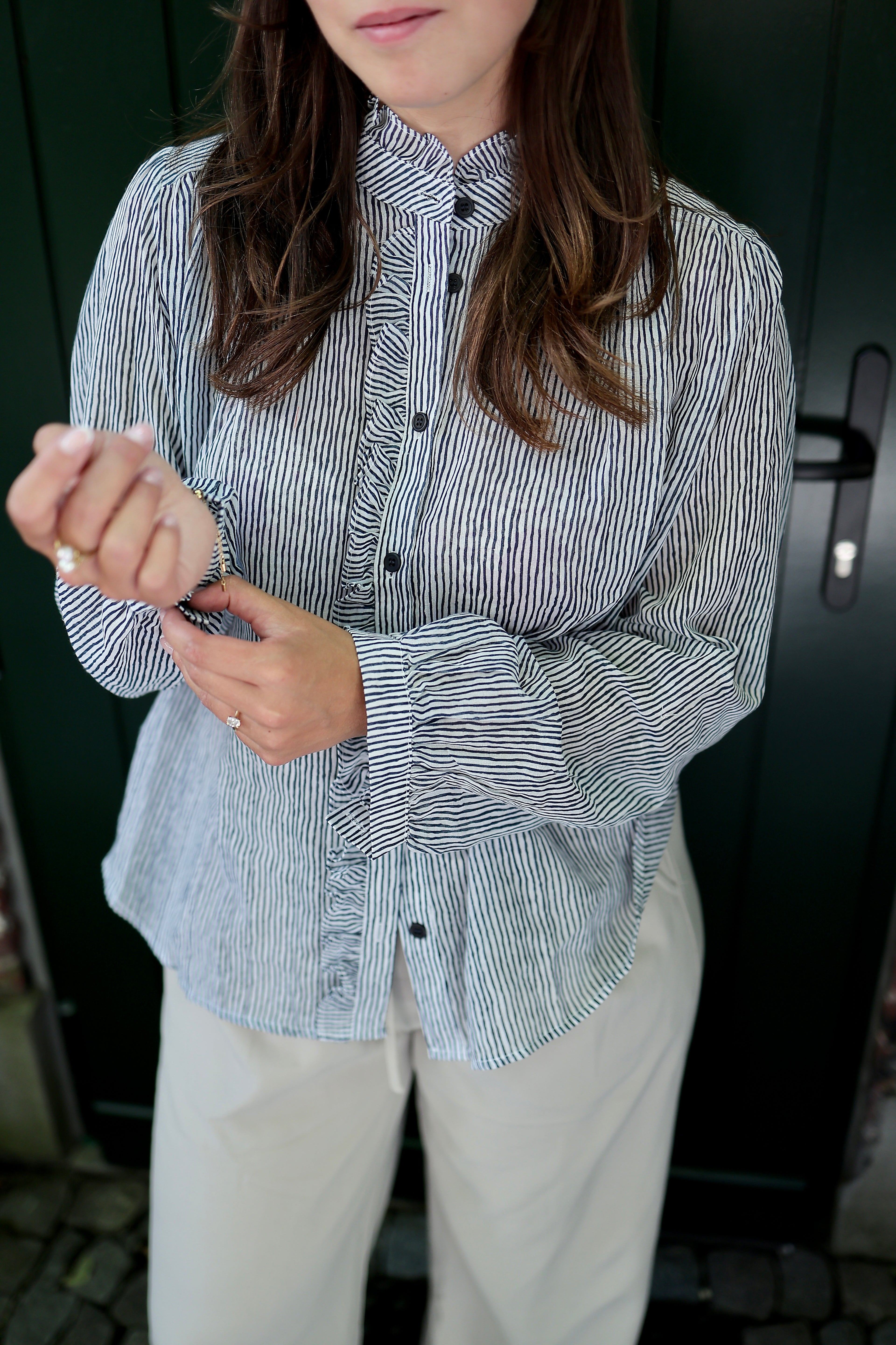 Elara Blouse - Striped